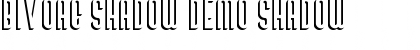 Download Bivoac Shadow Demo Font Download Bivoac Shadow Demo Font