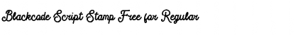Download Blackcode Script Stamp Free for Font Download Blackcode Script Stamp Free for Font
