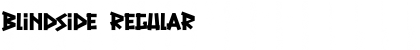 Download Blindside Font Download Blindside Font