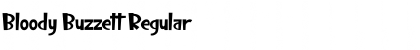 Download Bloody Buzzett Font Download Bloody Buzzett Font