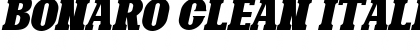 Download Bonaro Clean Italic Demo Font Download Bonaro Clean Italic Demo Font
