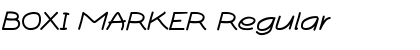 Download BOXI MARKER Font Download BOXI MARKER Font