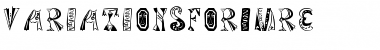 Download VariationsForImre Font Download VariationsForImre Font