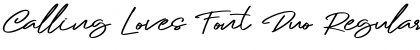Download Calling Loves Font Duo Font Download Calling Loves Font Duo Font
