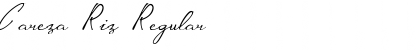 Download Careza Riz Font Download Careza Riz Font