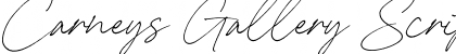 Download Carneys Gallery Script Demo Ver Font Download Carneys Gallery Script Demo Ver Font