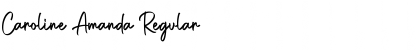 Download Caroline Amanda Font Download Caroline Amanda Font