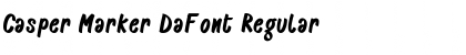 Download Casper Marker DaFont Font Download Casper Marker DaFont Font