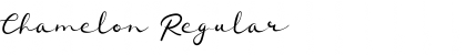 Download Chamelon Font Download Chamelon Font
