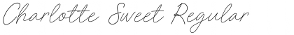 Download Charlotte Sweet Font Download Charlotte Sweet Font