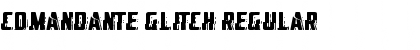 Download comandante Glitch Font Download comandante Glitch Font