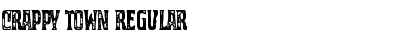 Download Crappy Town Font Download Crappy Town Font