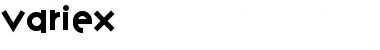 Download VariexRegular Font Download VariexRegular Font