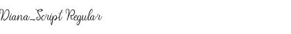 Download Diana_Script Font Download Diana_Script Font
