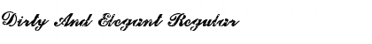 Download Dirty And Elegant Font Download Dirty And Elegant Font