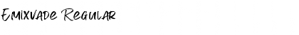 Download Emixvade Font Download Emixvade Font