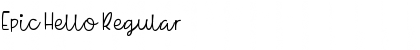 Download Epic Hello Font Download Epic Hello Font