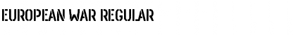 Download European War Font Download European War Font