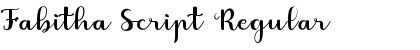 Download Fabitha Script Font Download Fabitha Script Font