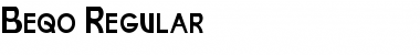 Download Beqo Font Download Beqo Font