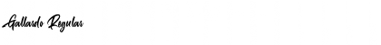 Download Gallardo Font Download Gallardo Font