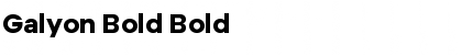 Download Galyon Bold Font Download Galyon Bold Font