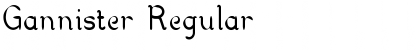 Download Gannister Font Download Gannister Font