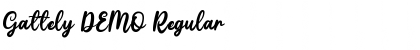 Download Gattely DEMO Font Download Gattely DEMO Font