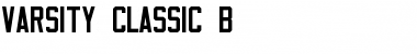 Download Varsity Classic B Font Download Varsity Classic B Font