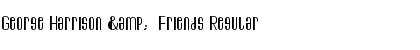 Download George Harrison & Friends Font Download George Harrison & Friends Font