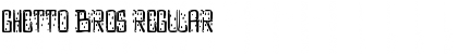 Download Ghetto bros Font Download Ghetto bros Font