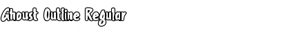 Download Ghoust Outline Font Download Ghoust Outline Font
