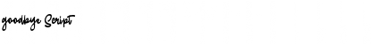 Download goodbye Font Download goodbye Font