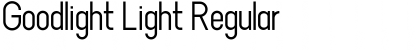 Download Goodlight Light Font Download Goodlight Light Font