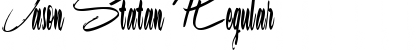 Download Jason Statan Font Download Jason Statan Font