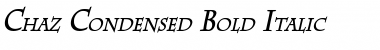 Download Chaz Condensed Font Download Chaz Condensed Font