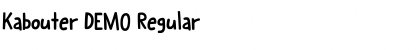 Download Kabouter DEMO Font Download Kabouter DEMO Font