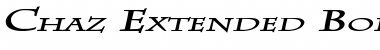 Download Chaz Extended Font Download Chaz Extended Font