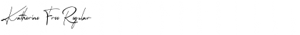 Download Katherine Free Font Download Katherine Free Font
