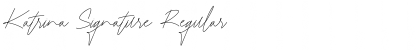 Download Katrina Signature Font Download Katrina Signature Font