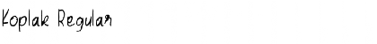 Download Koplak Font Download Koplak Font