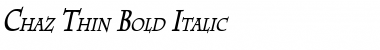 Download Chaz Thin Font Download Chaz Thin Font