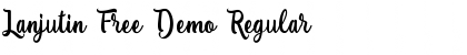 Download Lanjutin Free Demo Font Download Lanjutin Free Demo Font