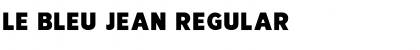 Download Le Bleu Jean Font Download Le Bleu Jean Font