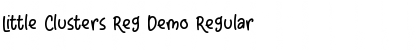 Download Little Clusters Reg Demo Font Download Little Clusters Reg Demo Font
