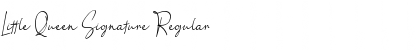 Download Little Queen Signature Font Download Little Queen Signature Font