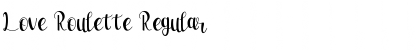 Download Love Roulette Font Download Love Roulette Font