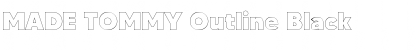 Download MADE TOMMY Outline Font Download MADE TOMMY Outline Font