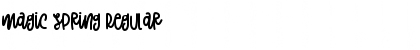 Download Magic Spring Font Download Magic Spring Font
