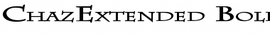 Download ChazExtended Font Download ChazExtended Font